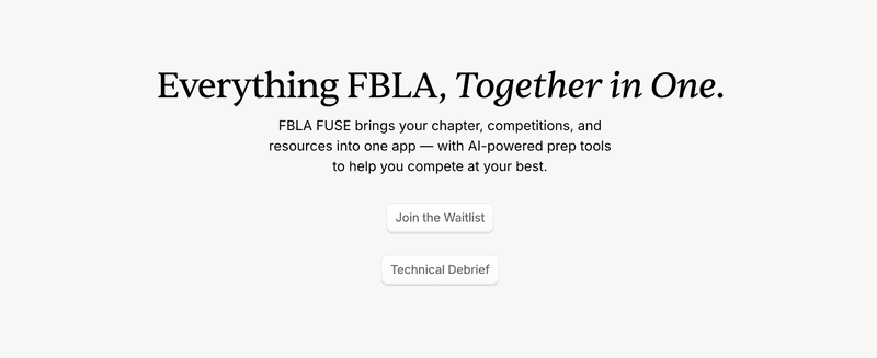 FBLA FUSE